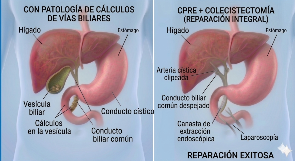 cálculos en las vías biliares - Dr. Jorge Higuerey