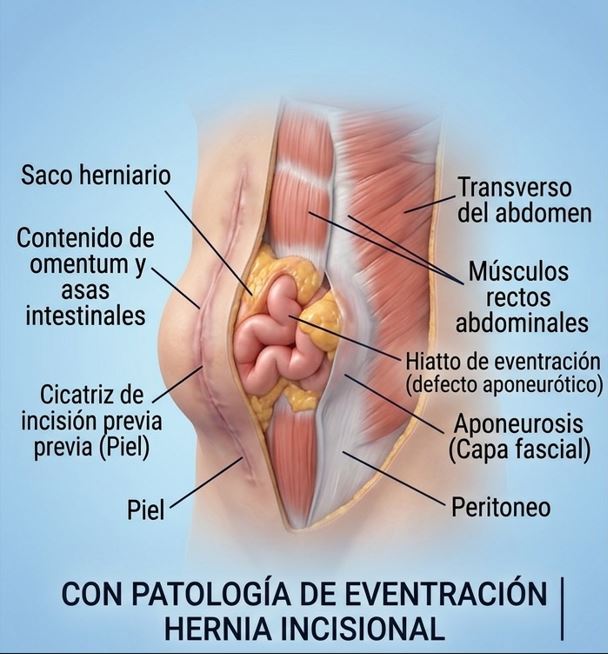 Hernia incisional Dr. Jorge Higuerey