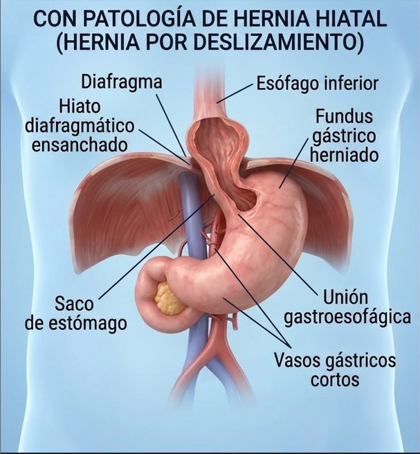 Hernia hiatal_hernia por deslizamiento_Patología_Dr. Jorge Higuerey