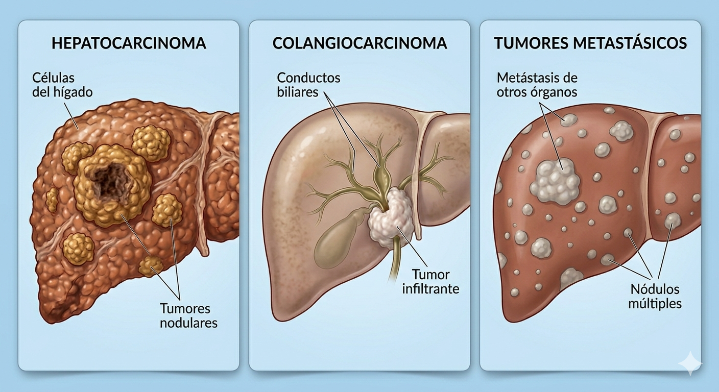 Tipos de Cáncer de hígado Oncologo Dr. Jorge Higuerey