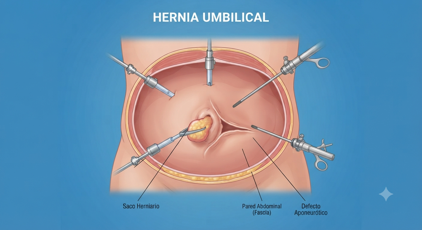 Cirugia de hernia umbilical- Dr. Jorge Higuerey