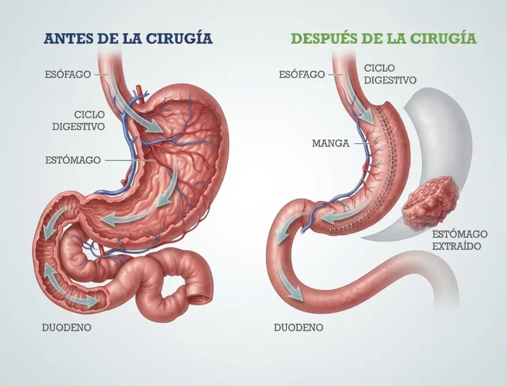 Cirugía bariátrica de manga gástrica - Dr. Jorge Higuerey